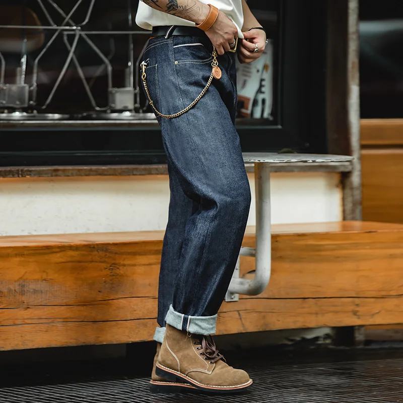 Levis Jeans 501 - Celana Jeans Denim Mentah Selvedge Maden