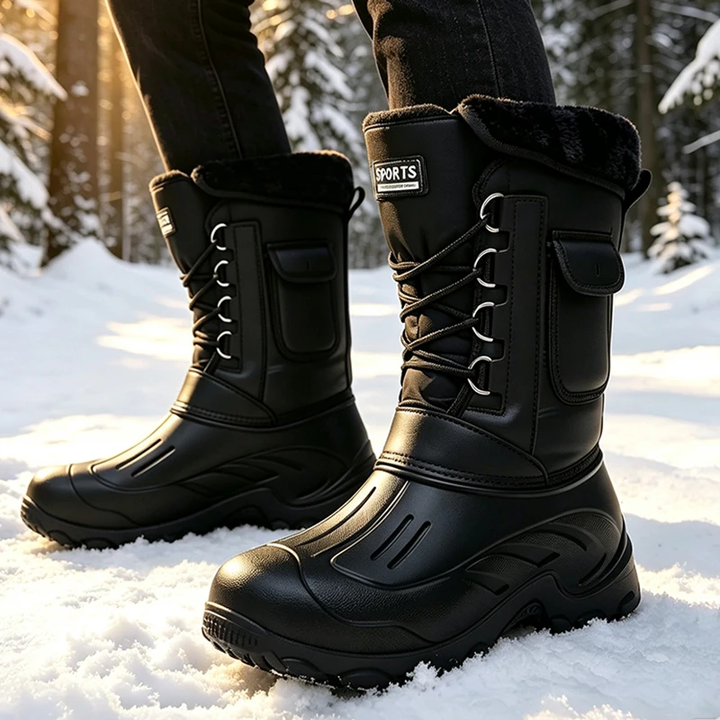 Waterproof Winter Boot - Sepatu Bot Salju Musim Dingin Pria,