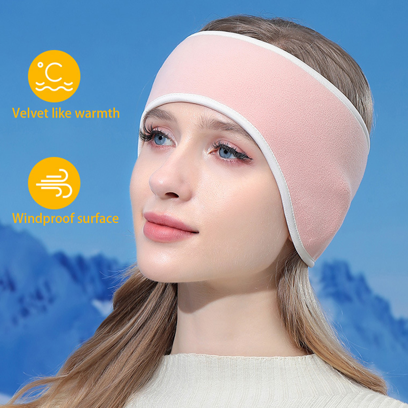 Penutup Telinga Termal Bulu Mu - Fleece Ear Warmer Band ulasan dan harga