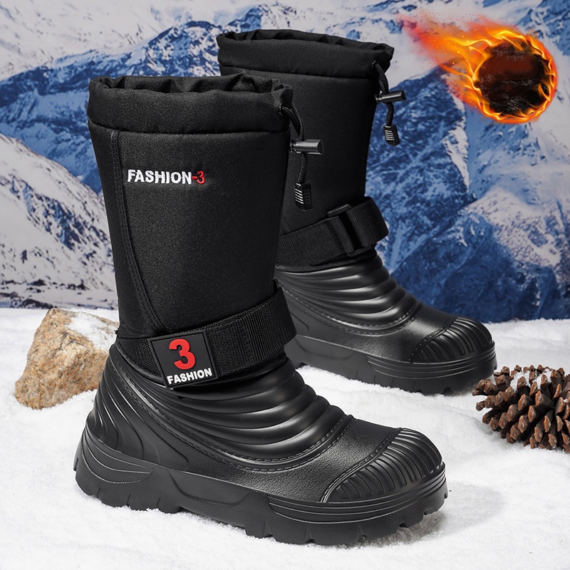 Sepatu Bot Salju Baru Pria unt - Waterproof Winter Boot ulasan dan harga