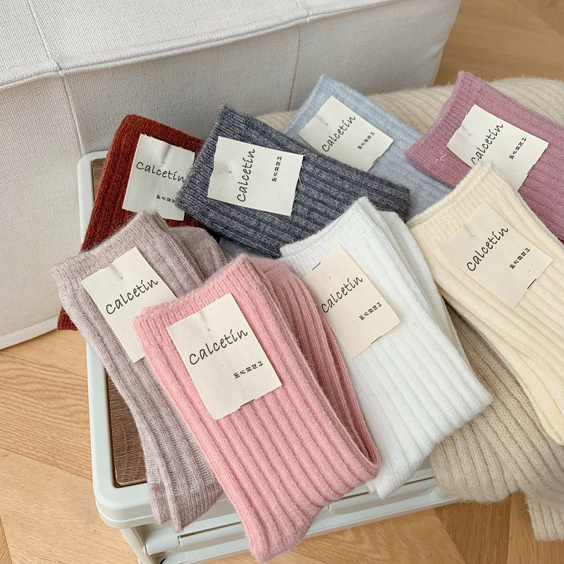 Kaus kaki wanita wol kasmir mu - Thermal Sock Wool ulasan dan harga