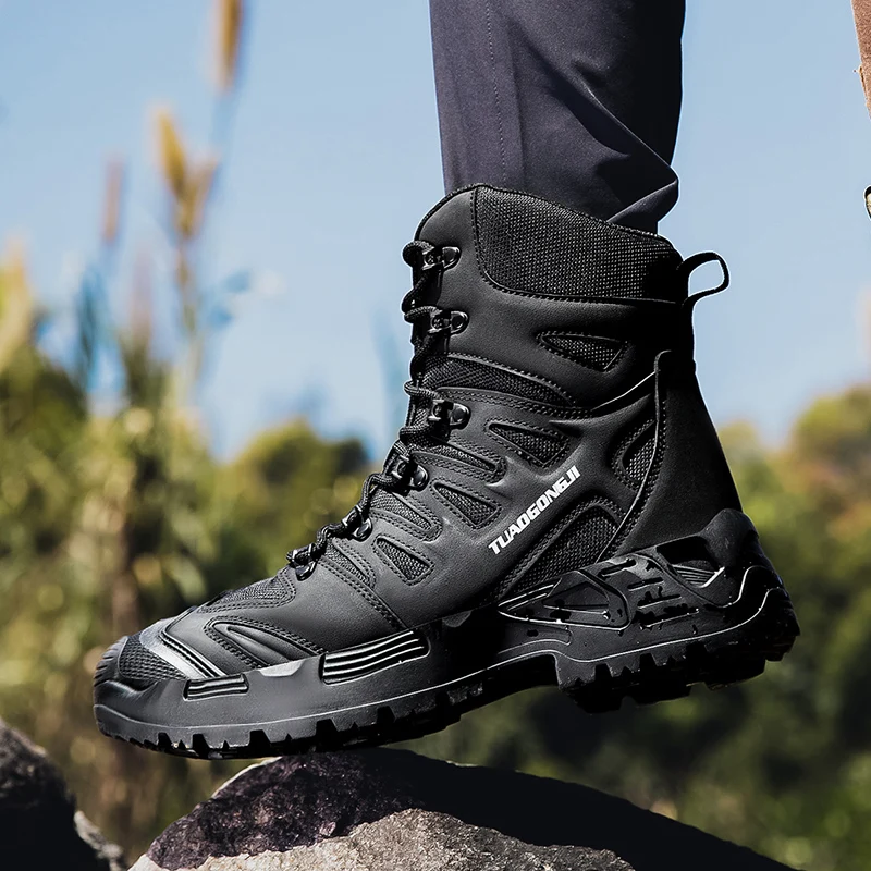 Sepatu Bot Taktis Hiking Luar  - Waterproof Winter Boot ulasan dan harga
