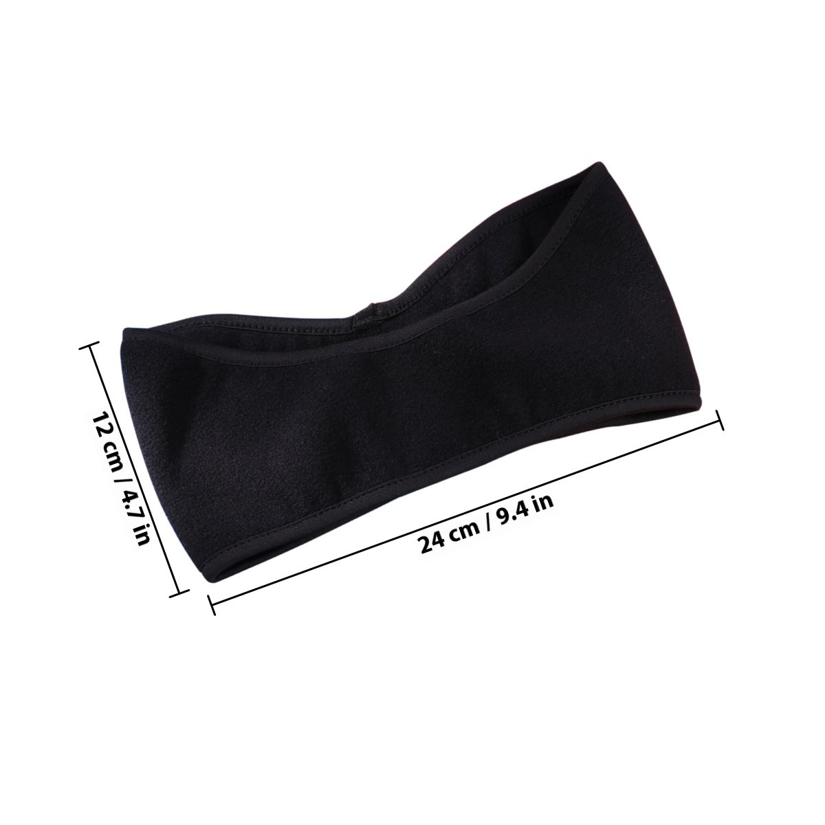 Penutup Telinga Unisex Hitam,  - Fleece Ear Warmer Band ulasan dan harga